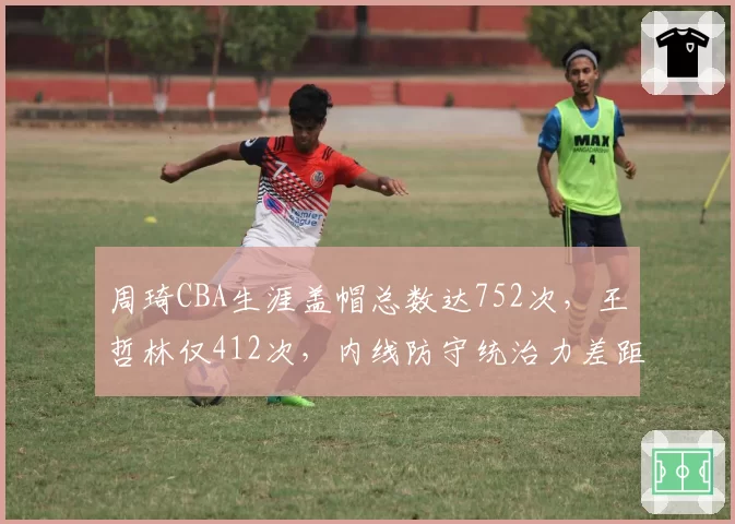 周琦CBA生涯盖帽总数达752次,王哲林仅412次,内线防守统治力差距明显